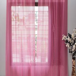 Homefab India  Polyester Set of 4 Sheer Door Curtain-10