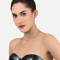 AMI Woman Gold-Toned Layered Chain-image-18