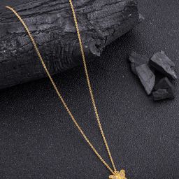 DressBerry Set Of 4 Gold-Toned Gold-Plated Chain image 2
