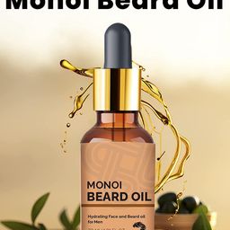 teal & terra Men Brown Monoi Beard Oil for Beard Growth 30ml-22