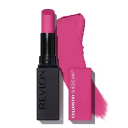 Revlon Colorstay Suede Ink Non-Transfer Matte Lipstick with Vitamin E - Tunnel Vision image 1