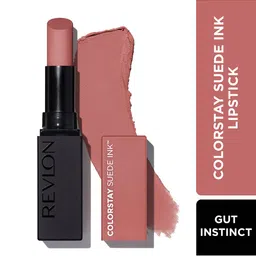 Revlon Colorstay Suede Ink Non-Transfer Matte Lipstick with Vitamin E - Gut Instinct image 2