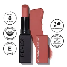 Revlon Colorstay Suede Ink Non-Transfer Matte Lipstick with Vitamin E - Want It All image 4