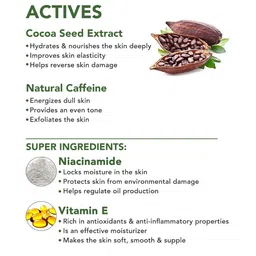 SKIVIA Cocoalicious 2-In-1 Face Wash & Scrub with Niacinamide & Vitamin E - 100 g image 5