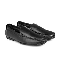 Bxxy Men Textured Leather Formal Loafers-picture-26