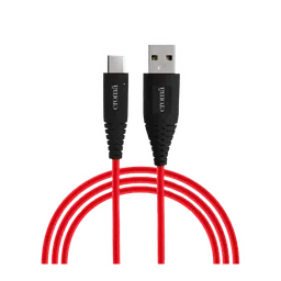 Croma Type A to Type C 3.3 Feet (1M) Cable (Dash & Warp Protocols, Red)-22