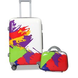 Polo Class Set Of 2 Hard-Sided Trolley Suitcase & Vanity Bag-81