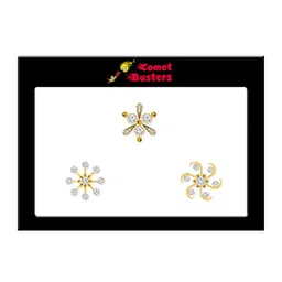 Comet Busters Woman Gold Fake Nose Stick On Nose Stickers-image-28