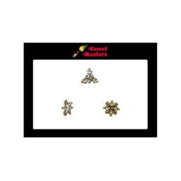Comet Busters Woman Gold Fake Nose Stick On Nose Stickers-image-30