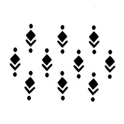Comet Busters 10 Pcs Black Reusable Bindi-52