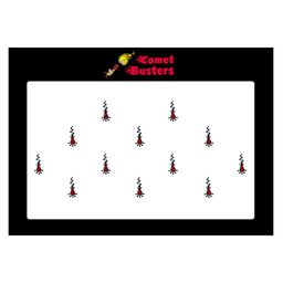 Comet Busters 12 Pcs Reusable Designer Bindis - Black & Maroon-2