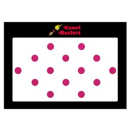 Comet Busters 14 Pcs Reusable Bindis - Pink-20