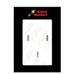 Comet Busters Woman Pink & Blue Fake Nose Stick On Nose Stickers-image-60