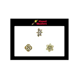 Comet Busters Woman Gold Fake Nose Stick On Nose Stickers-image-31