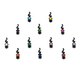 Comet Busters Black Bindis - 12 Pcs image 2