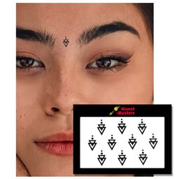 Comet Busters Black Bindis - 10 Pcs image 2