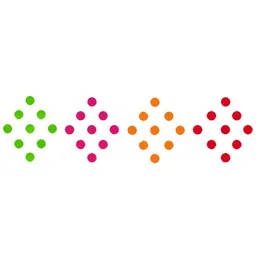 Comet Busters 32 Pcs Reusable Bindis - Multicoloured image 1