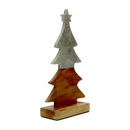 Hind Decor Christmas Tree On Wooden Base-image-49