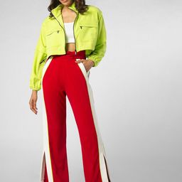 KOLORTHERAPI Women Lightweight Crop Sporty Jacket-39
