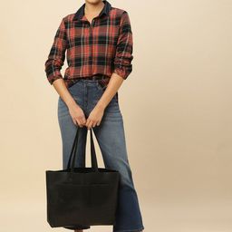 Chemistry Checked Shirt Style Top-picture-44