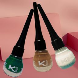 KINDED Set of 3 Waterproof & Long Lasting Matte Liquid Eye Liner - 5 ml each-18