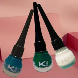 KINDED Set of 3 Waterproof & Long Lasting Matte Liquid Eye Liner - 5 ml each-6