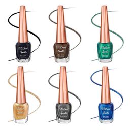 ForSure Set of 6 Sparkle Shine Glitter Liquid Eyeliners 7 ml Each - 01, 02, 04, 05, 06, 07-31