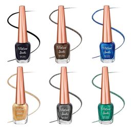 ForSure Set of 6 Sparkle Shine Glitter Liquid Eyeliners 7 ml Each - 01, 04, 05, 06, 07, 02-20