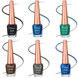 ForSure Set of 6 Sparkle Shine Glitter Liquid Eyeliners 7 ml Each - 01, 02, 03, 06, 07, 08-19