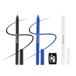 MARS Set of 3 Smooth Glide Pencil Kajals With Sharpener - 1.4g Each-image-37