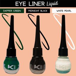 KINDED Set of 3 Waterproof & Long Lasting Matte Liquid Eye Liner - 5 ml each image 5
