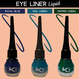 KINDED Set of 3 Waterproof & Long Lasting Matte Liquid Eye Liner - 5 ml each image 5