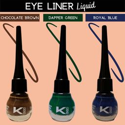 KINDED Set of 3 Waterproof & Long Lasting Matte Liquid Eye Liner - 5 ml each image 4