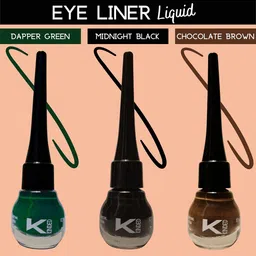 KINDED Set of 3 Waterproof & Long Lasting Matte Liquid Eye Liner - 5 ml each image 3