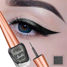 ForSure Set of 2 Sparkle Long Lasting Liquid Eyeliner 7ml each - Black 01 & Grey 02 image 2