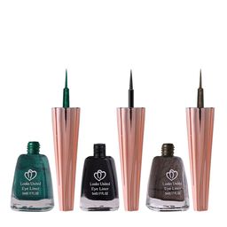Looks United Set Of 3 Metallic Long Lasting Intense Single Stroke Eyeliners - 5 ml Each image 2