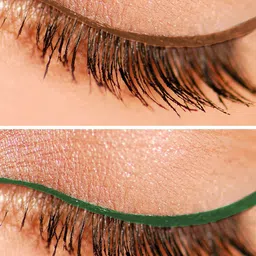 KINDED Set of 2 Waterproof Matte Liquid Eye Liner 5 ml each - Camel Brown & Dapper Green image 5