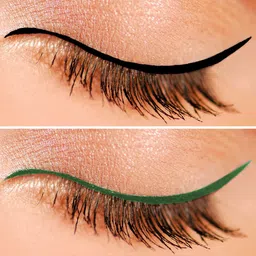 KINDED Set of 2 Waterproof Matte Liquid Eye Liner 5ml each - Dapper Green & Midnight Black image 2