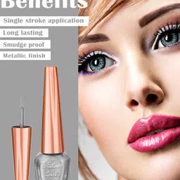 ForSure Set of 6 Sparkle Shine Glitter Liquid Eyeliners 7 ml Each - 02, 03, 04, 05, 06, 07 image 5