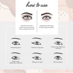 Looks United Set Of 3 Metallic Long Lasting Intense Single Stroke Eyeliner - 5 ml Each image 5
