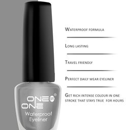 ONE on ONE Set of 2 Waterproof Long Lasting & Smudge-Proof Liquid Eyeliner - 5 ml each image 4