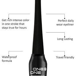 ONE on ONE Set Of 7 Professional Waterproof Glossy Liquid Eyeliner - 5 ml Each image 2