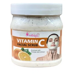 FEELHIGH Vitamin C Facial Scrub with Orange Peel Extract - 500 ml-23