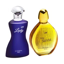 CFS Lady & Wild Sandal Set Of 2 Long Lasting Eau De Parfum - 100ml Each image 1