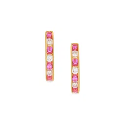 BHIMA BIS Hallmark 22K 916 Gold Hoop Earrings-picture-43
