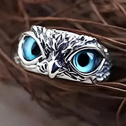 KARISHMA KREATIONS Owl Eye Shaped Finger Ring-44