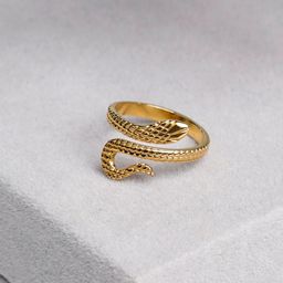 SWASHAA 18KT Gold-Plated Finger Ring-15