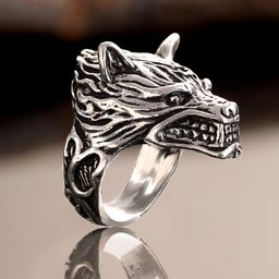 Roadster Rhodium-Plated Textured Finger Ring-image-2