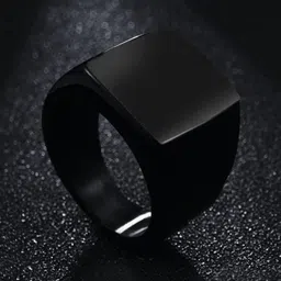 Yellow Chimes  Titanium Sport/ Biker Ring-image-11