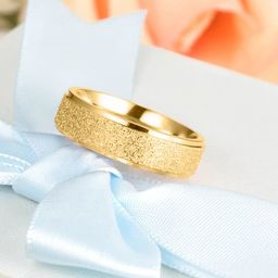 Yellow Chimes Men Gold-Toned Gold Plated Stainless Steel Ring-18
